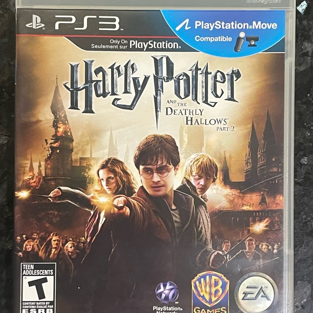 Harry Potter and the Deathly Hallows Part 2 PS3 Game Complete